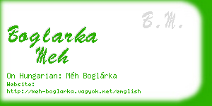 boglarka meh business card
